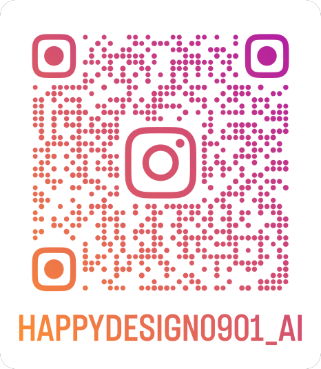 ハッピーデザイン Instagram QRコード