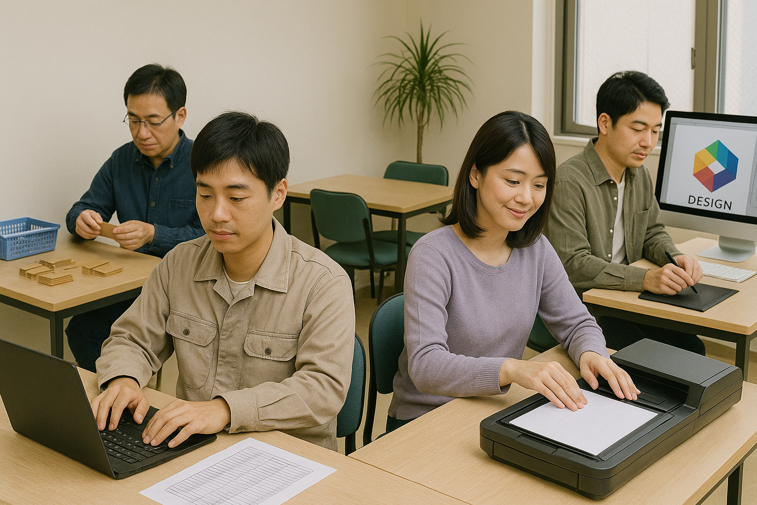 職場定着支援のイメージ